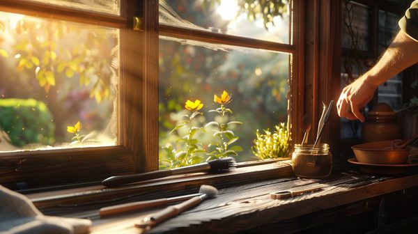Entretien d'une fenêtre en bois : les bons conseils à retenir