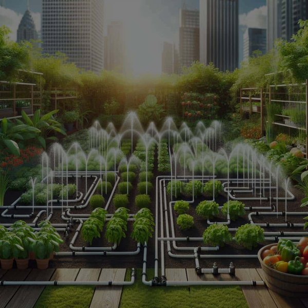 Comment optimiser un système d'irrigation goutte à goutte pour un jardin potager urbain ?