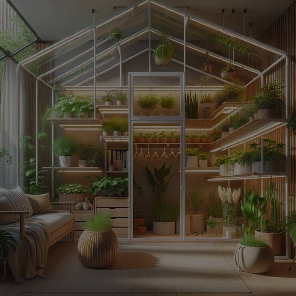 Quelle est la meilleure manière d'organiser une serre intérieure pour un appartement ?