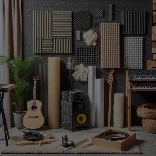 Quels sont les matériaux les plus adaptés pour une isolation phonique d'un home studio ?